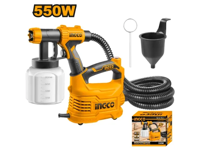 Pistola de pintar 500w Ingco