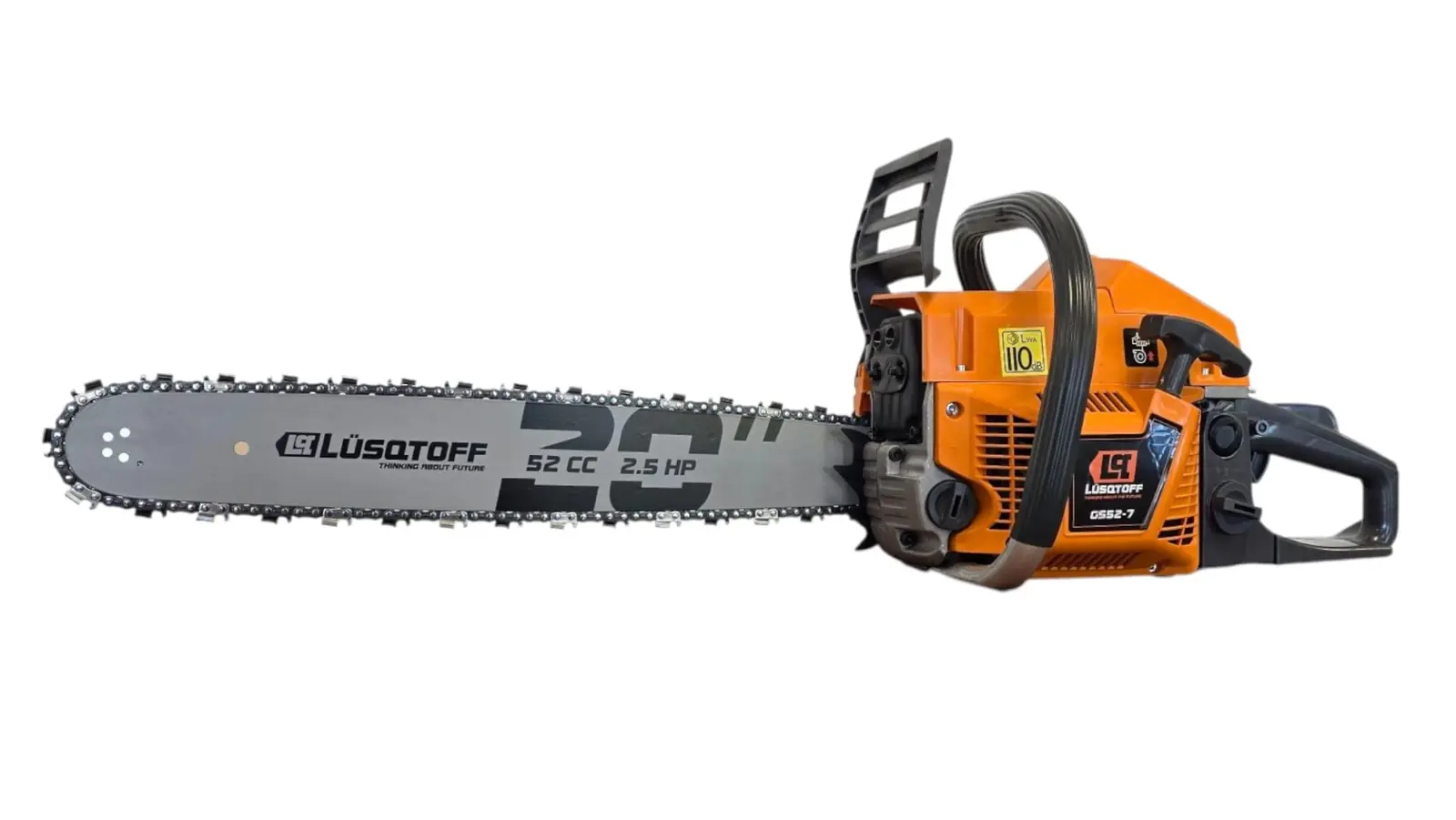 Motosierra nafta 52cc 2.8hp 20" Lusqtoff
