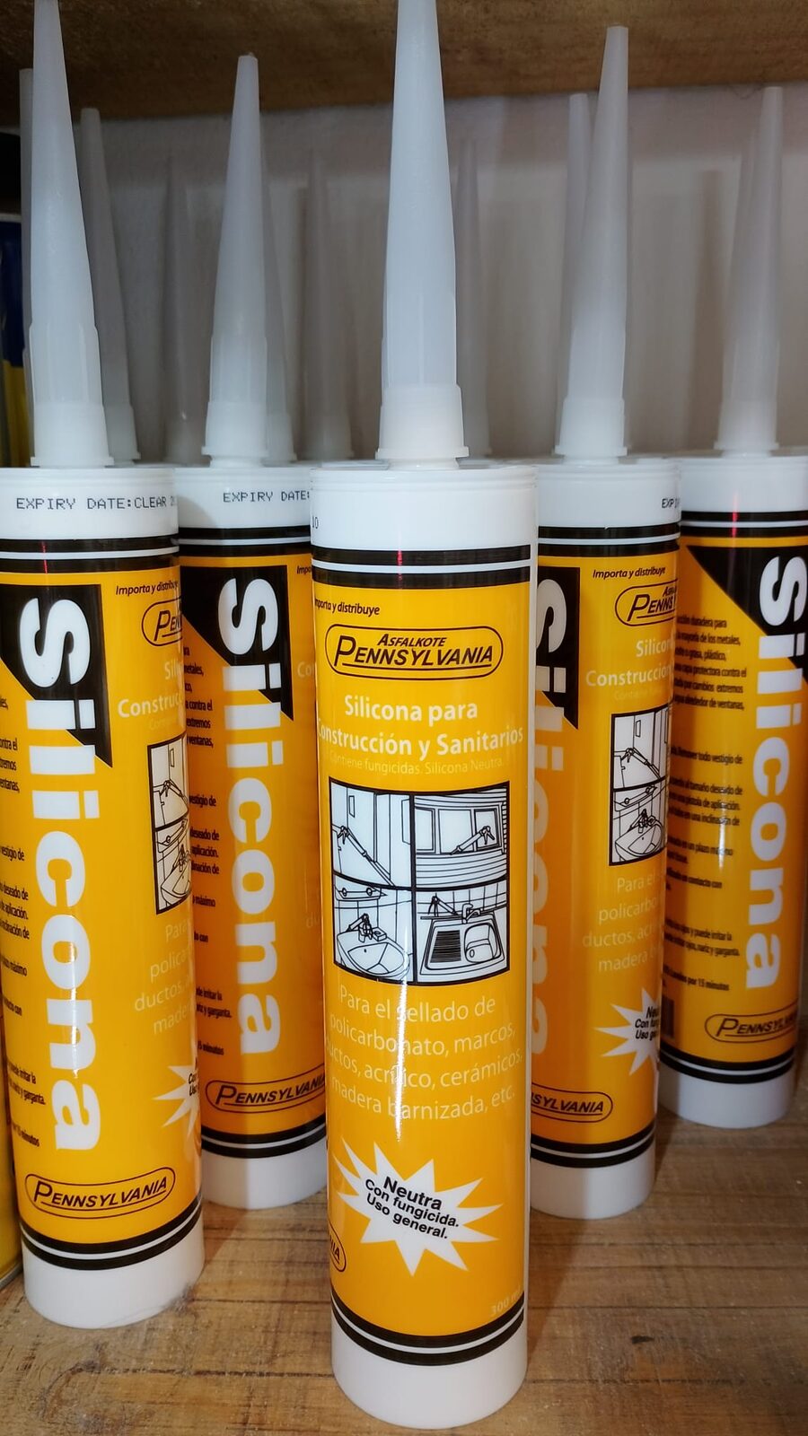 Ssilicona neutra trasparente Pennsylvania