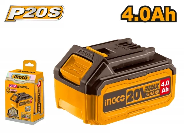 BATERIA 20V 4 AH P20S INGCO