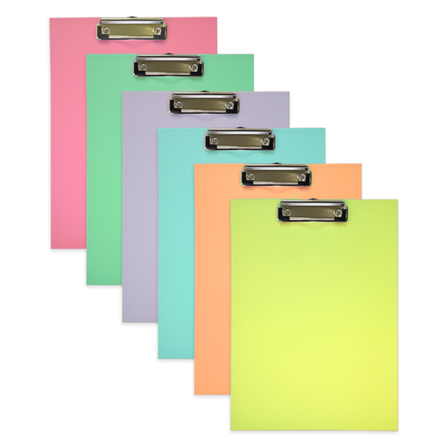 Porta Block A4 Colores Pasteles