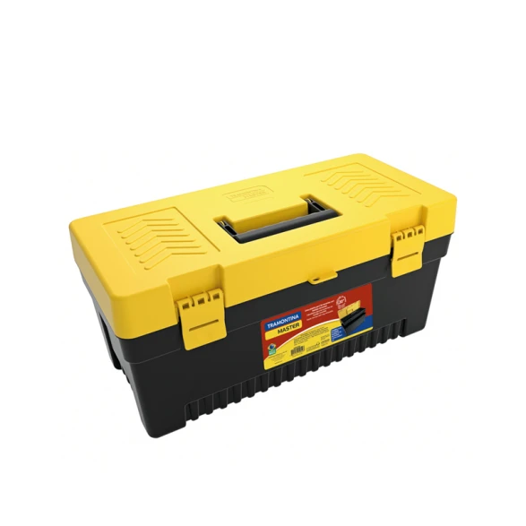 Caja de herramientas 20", cierres plásticos -TRAMONTINA -