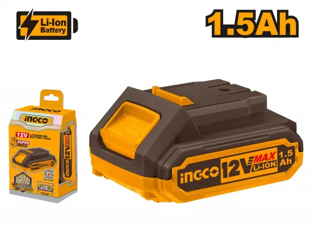 Bateria 12VOLT 1,5 AH LITIO INGCO