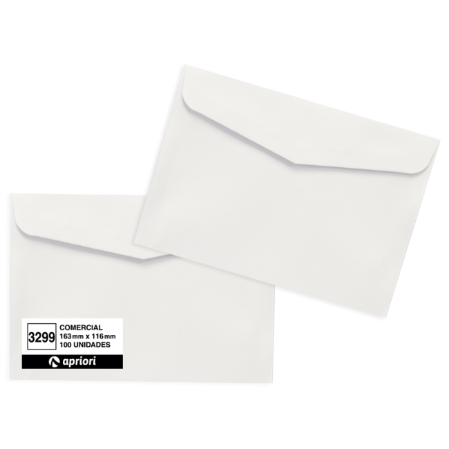 Sobre Blanco Comercial 163mm x 116mm Apriori