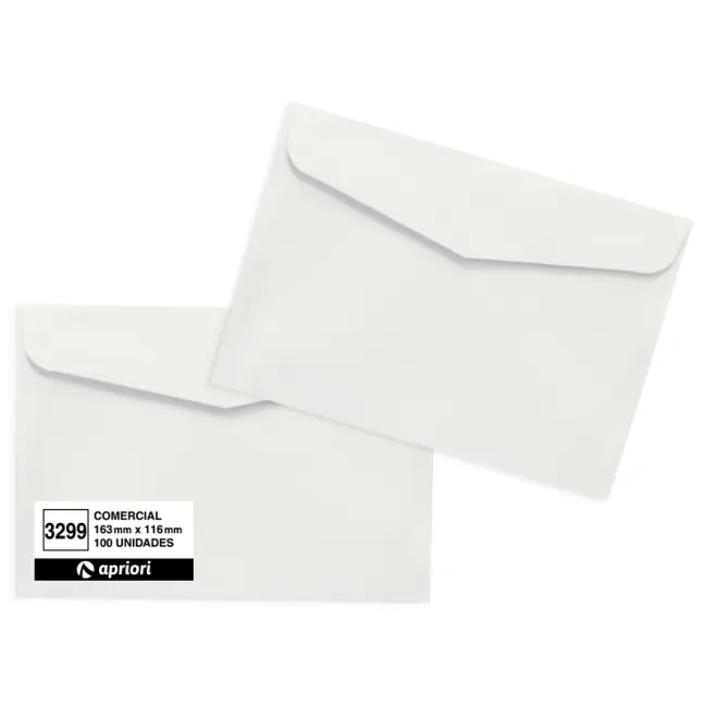 Sobre Blanco Comercial 163mm x 116mm Apriori