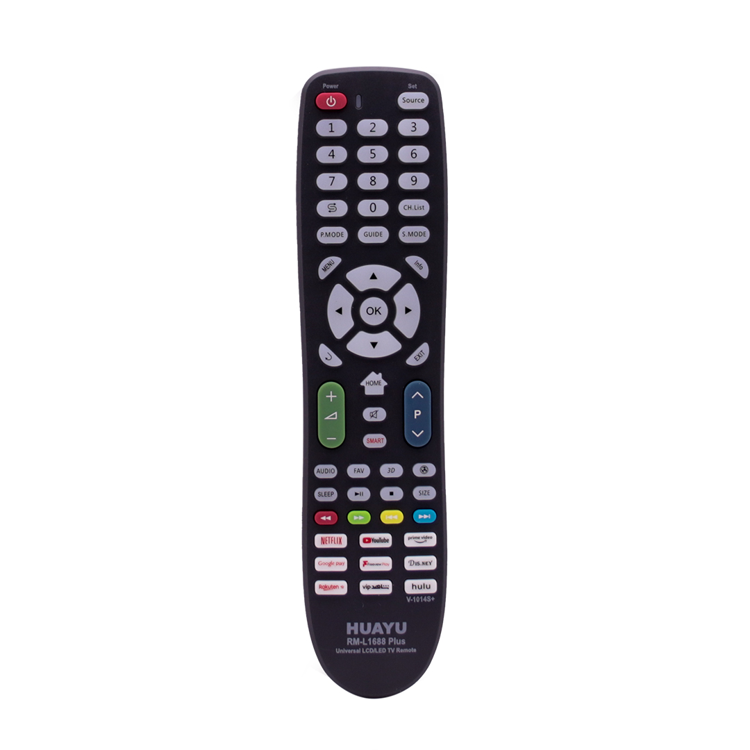 CONTROL REMOTO UNIVERSAL PARA TV RM-L1688 PLUS NEGRO (JTHOG788)