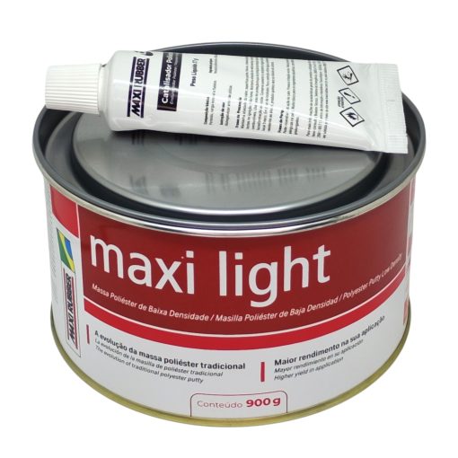 Masilla Poliéster Light Maxi Rubber 900 g