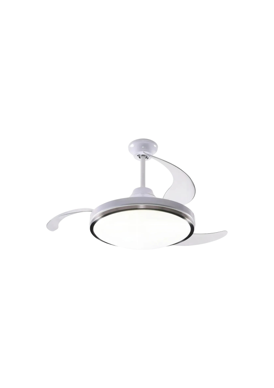 Ventilador de techo retractil 42" ABS  Blanco