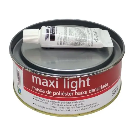 Masilla Poliéster Light Maxi Rubber 500 g