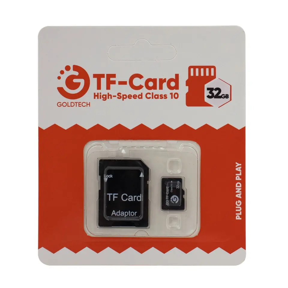 MEMORIA MICRO SD GOLDTECH 32GB CLASE 10 CON ADAPTADOR