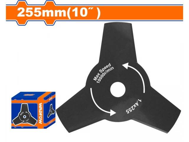 CUCHILLA DISCO 3 PUNTAS 10" PARA DESMALEZADORA WADFOW