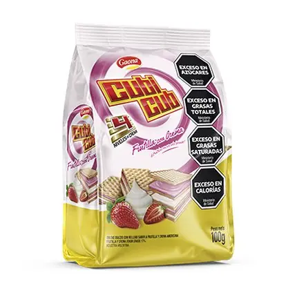 OBLEA CUBI CUB FRUTILLA A LA CREMA