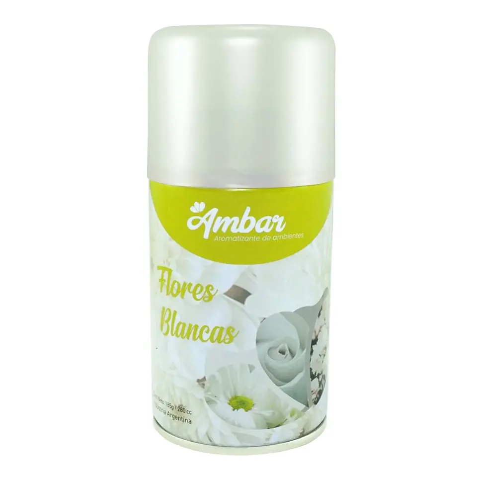 Aerosol flores blancas ámbar