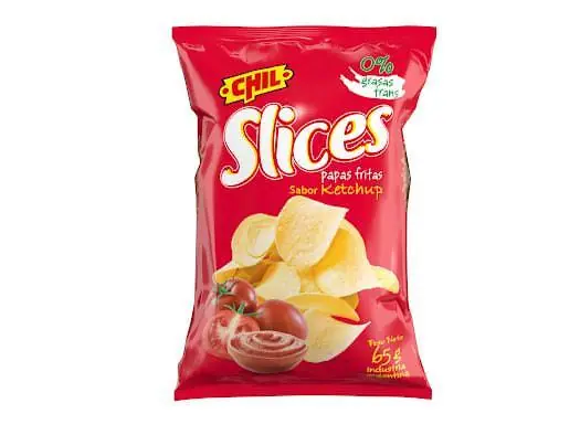 PAPA SLICES KECHUP X 65 GRS
