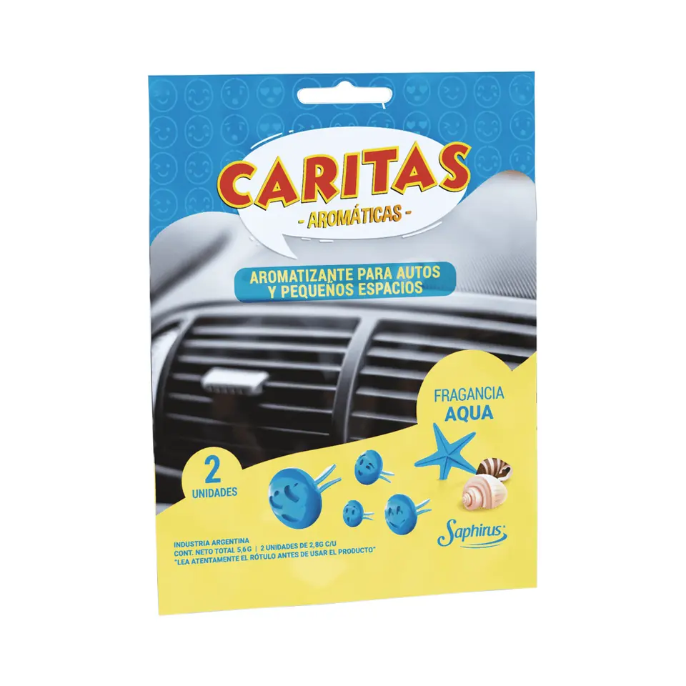 Aromatizante carita aqua