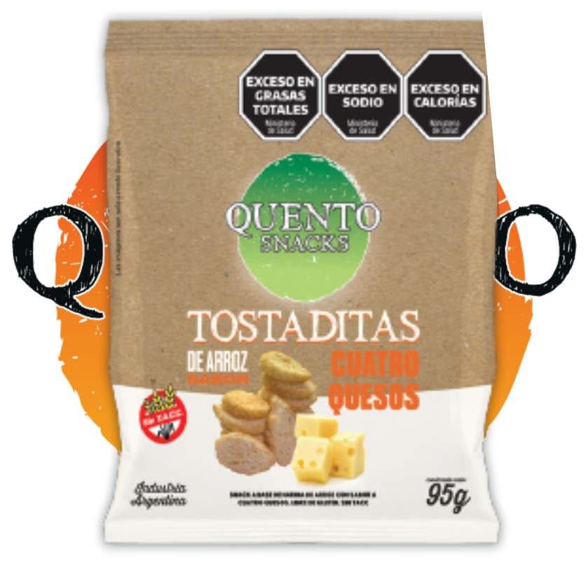TOSTADITAS QUENTO QUESO