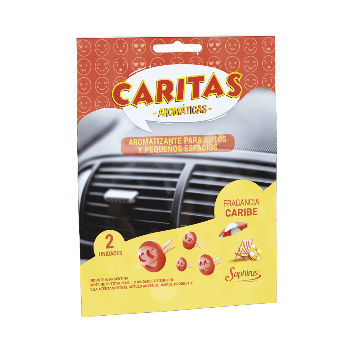 Aromatizante carita caribe