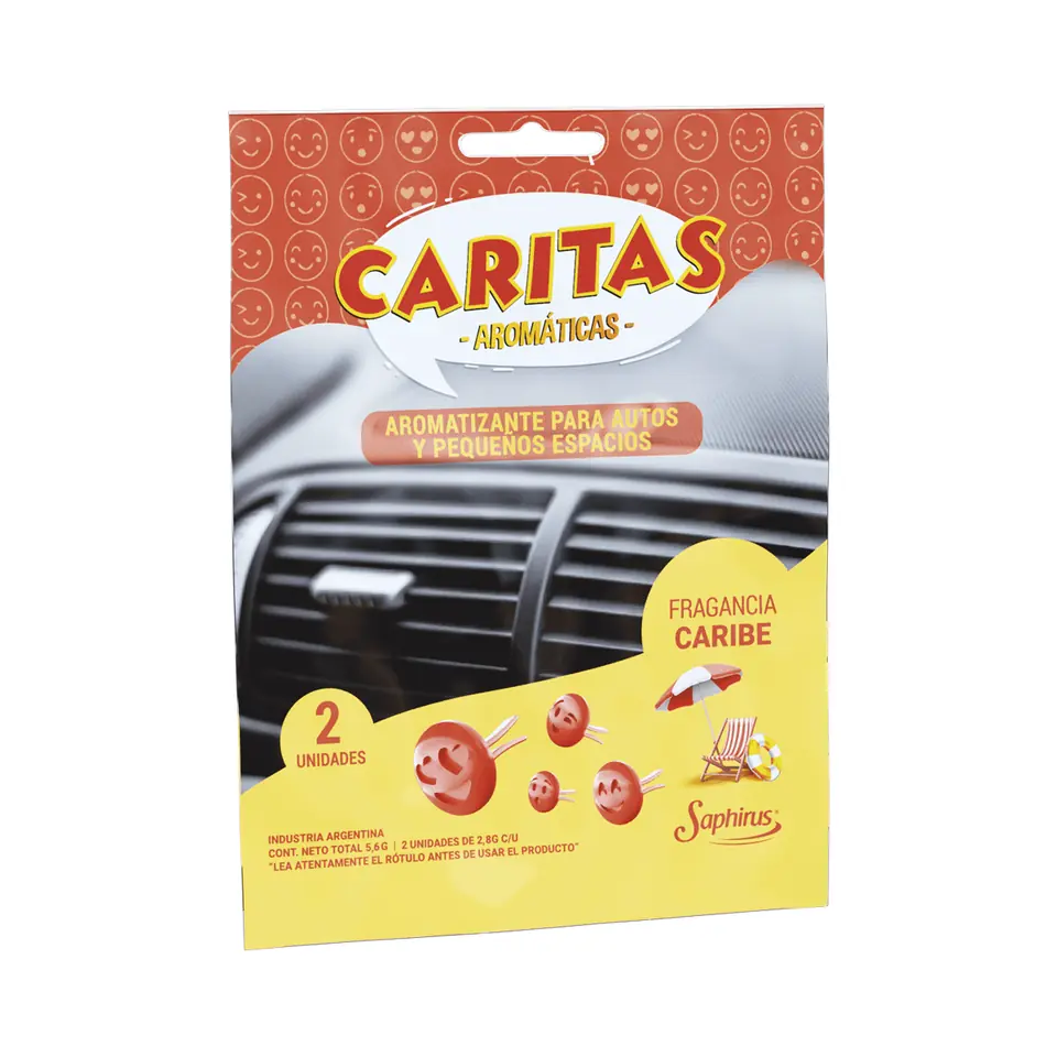Aromatizante carita caribe