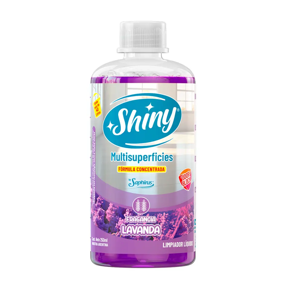 Limpiador lavanda shiny
