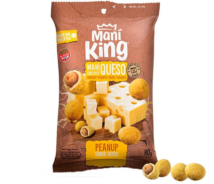 MANÍ KING QUESO CROCANTE