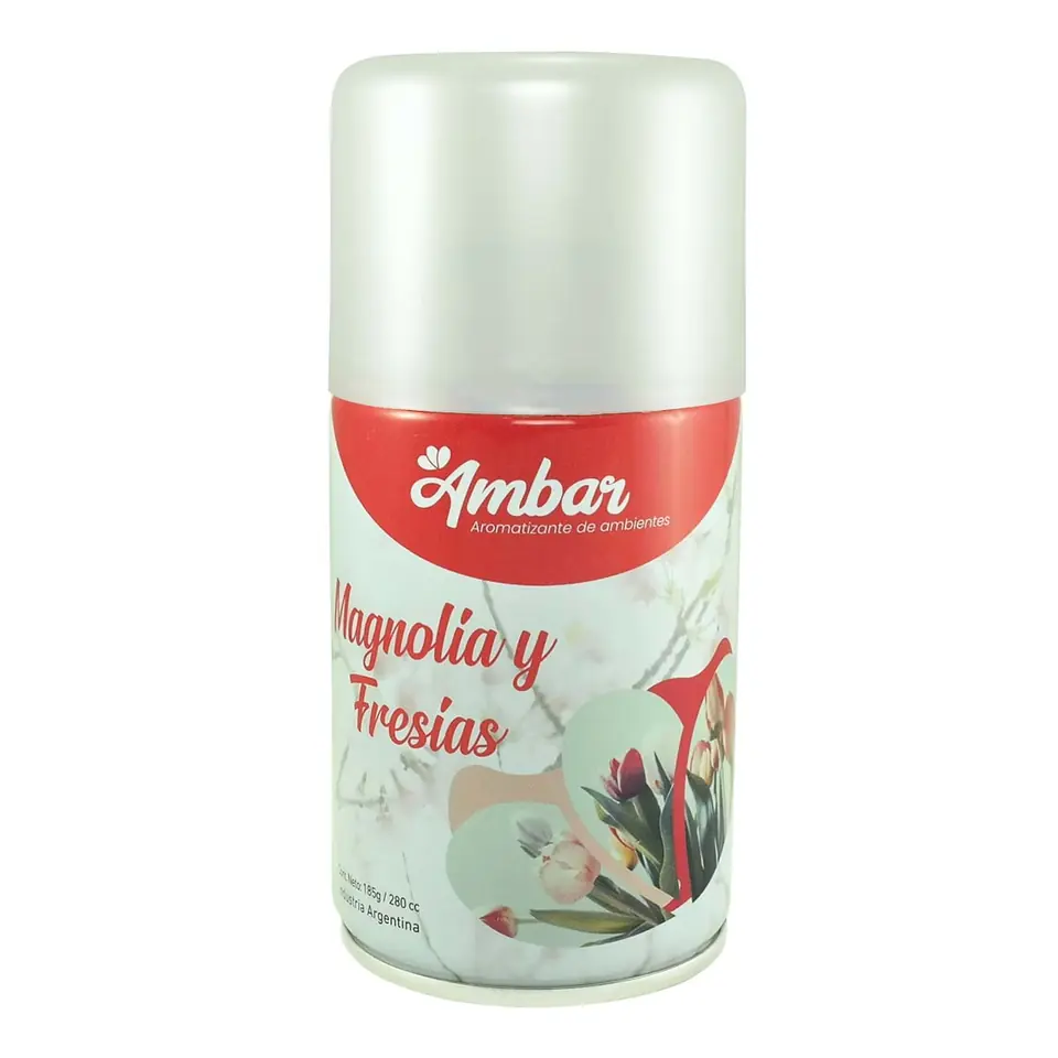 Aerosol magnolia y fresias ámbar