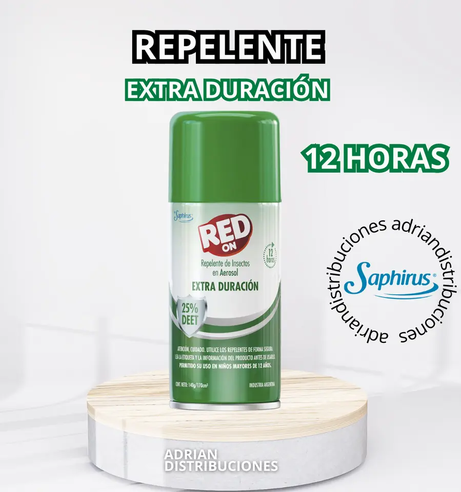 Repelente en aerosol extra duración