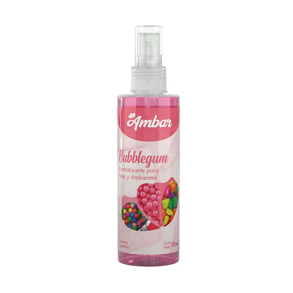 Textil bubblegum ámbar