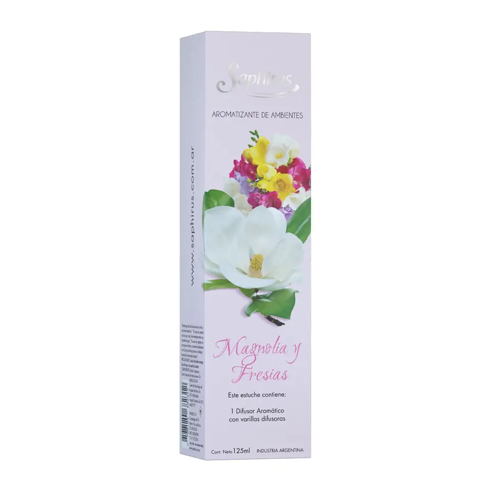 Difusor magnolia y fresias Saphirus