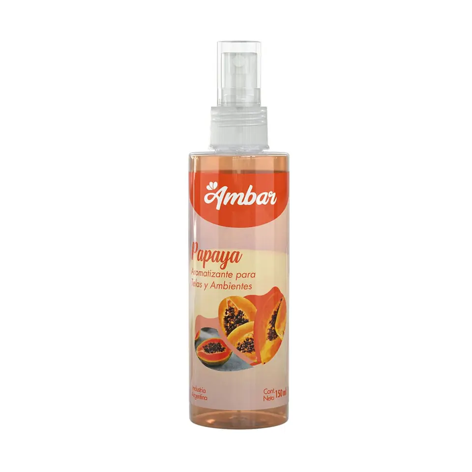 Textil papaya ámbar