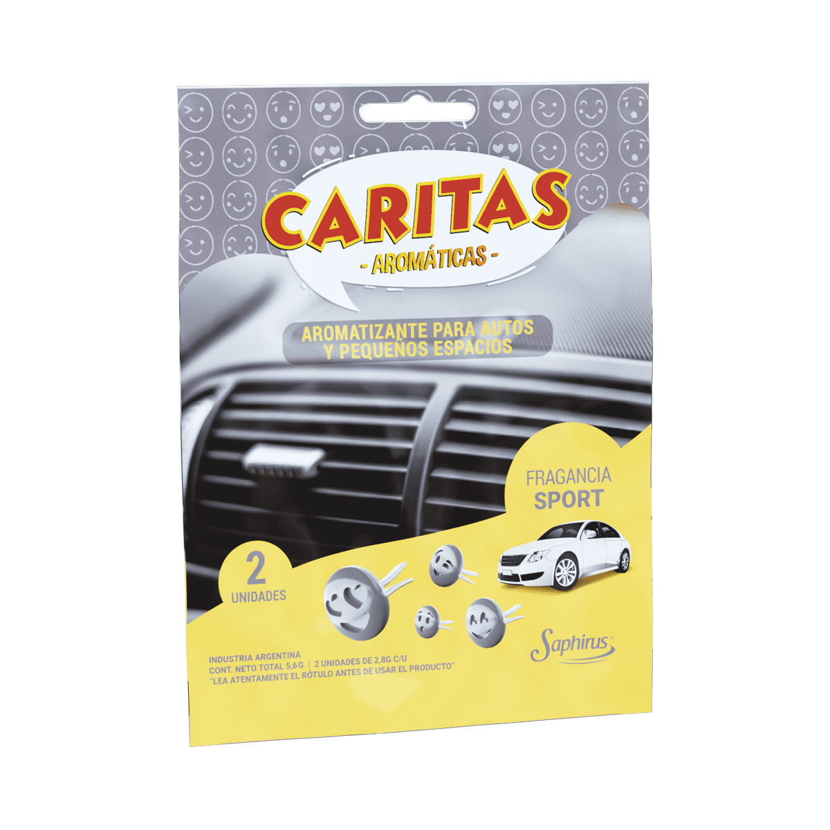 Aromatizante carita SPORT