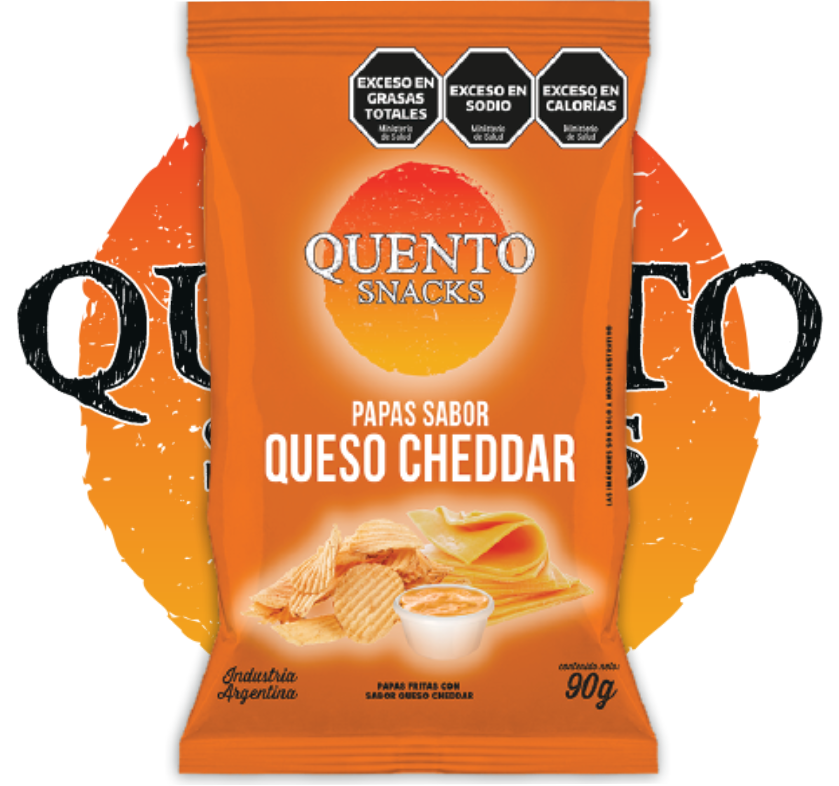 PAPA  CHEDDAR X 90 GRS