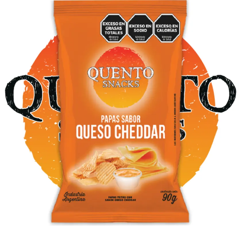 PAPA  CHEDDAR X 90 GRS