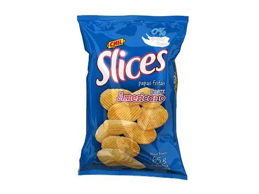 PAPA SLICES CORTE AMERICANO X 65 GRS