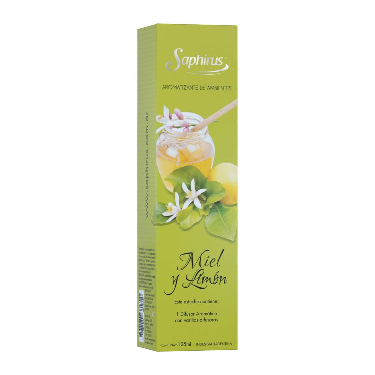Difusor miel y limon Saphirus