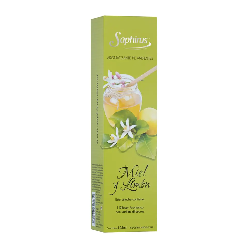 Difusor miel y limon Saphirus