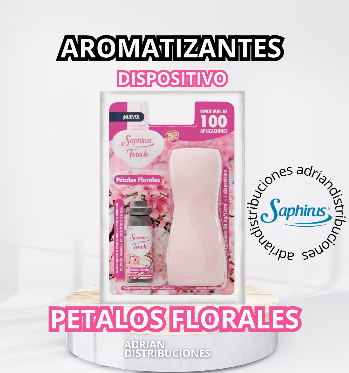 Touch pétalos florales