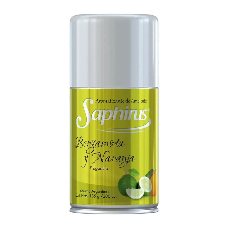 Aerosol bergamota y naranja saphirus