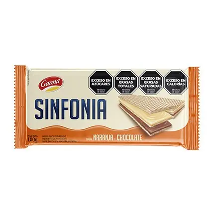 OBLEA SINFONÍA NARANJA CHOCOLATE