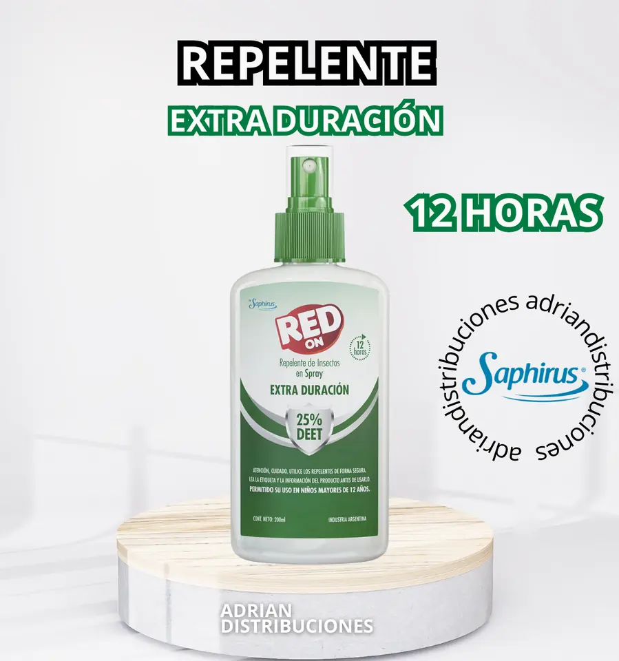 Repelente spray extra duración 200 ML