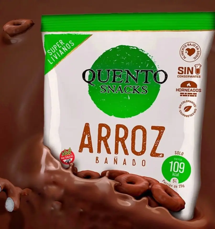 ARROZ BAÑADO CHOCOLATE X 70 GRS