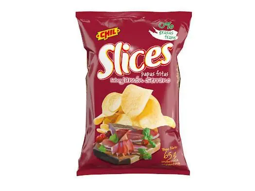 PAPA SLICES JAMON X 65 GRS
