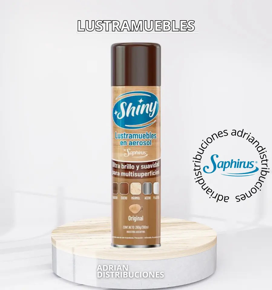 Lustra muebles shiny