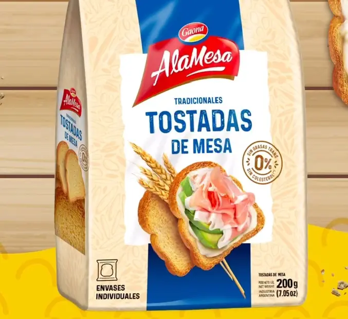 TOSTADA CLÁSICA GAONA