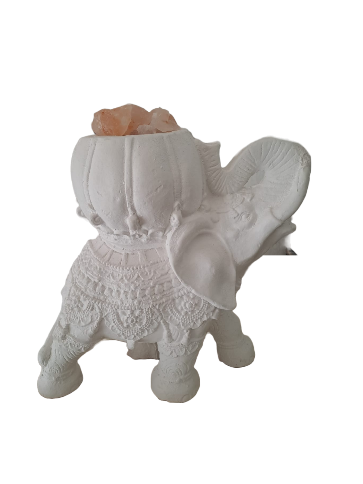 LAMPARA DE SAL CERAMICA ELEFANTE PRINCIPE