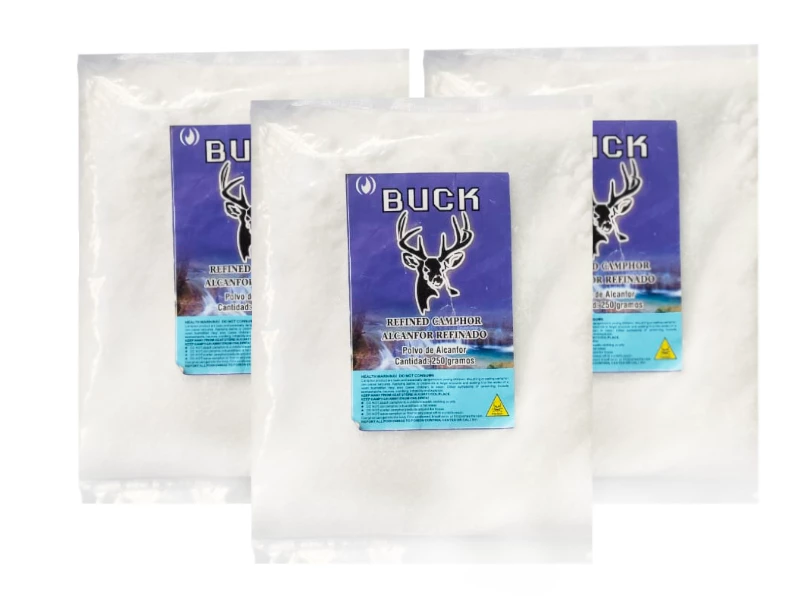 ALCANFOR EN POLVO X 250 G IMPORTADO ILUMINARTE