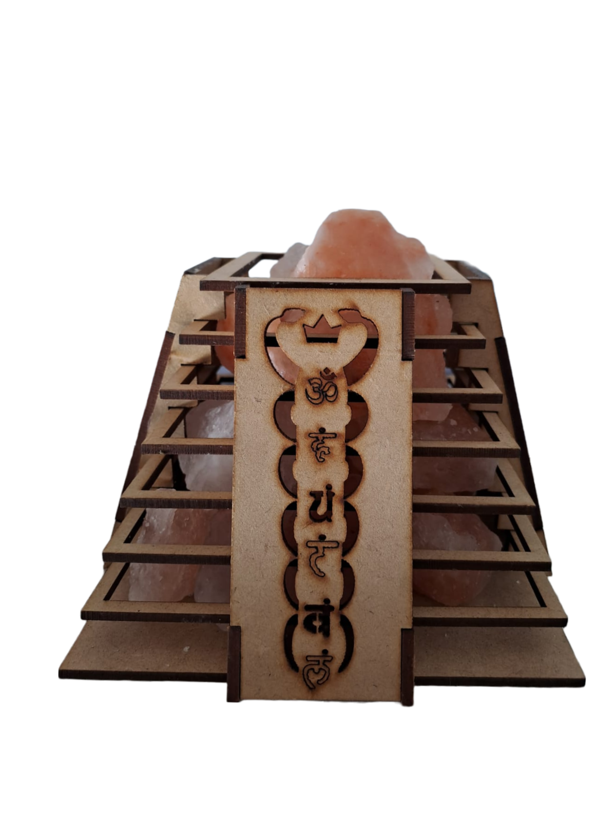 LAMPARA DE SAL PIRAMIDE KUNDALINI