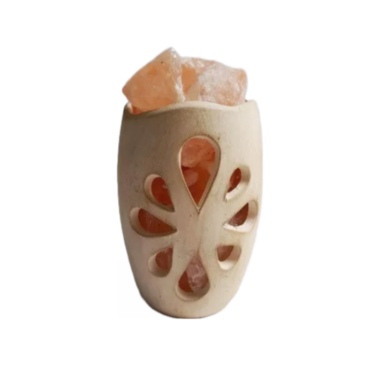LAMPARA DE SAL JARRON JAPONES