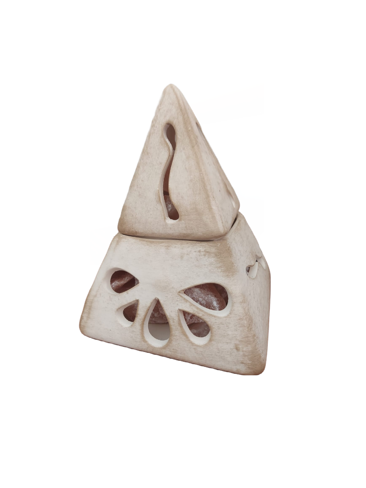LAMPARA DE SAL PIRAMIDE LUX