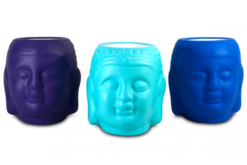 HORNILLO CERAMICA CABEZA BUDA GRANDE