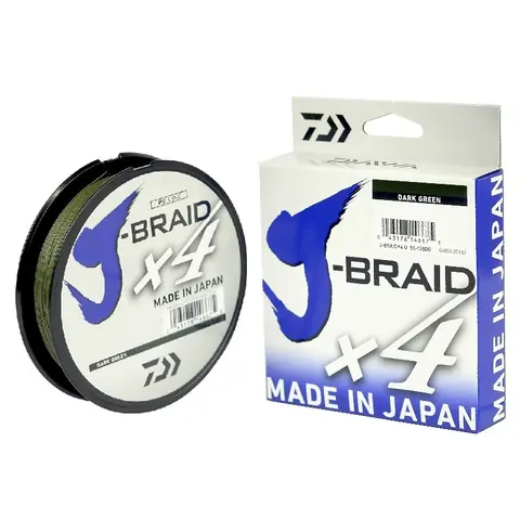 DAIWAJ-BRAID X4U DARKGREEN 270mtrs